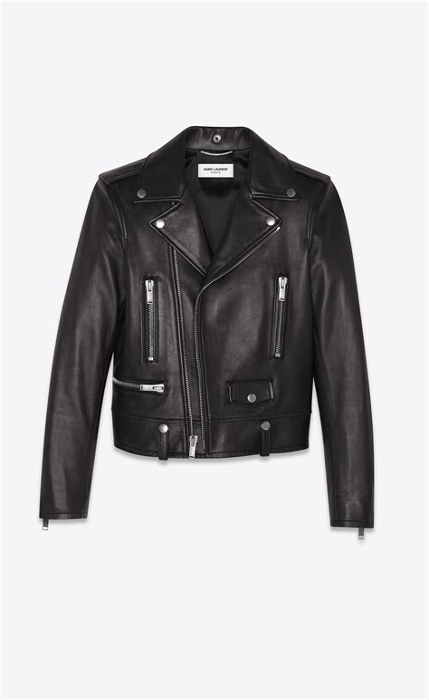 saint laurent biker jacket replica|ysl jacket sale.